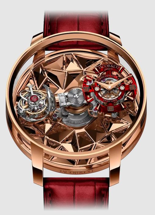 (image for) Jacob & Co. astronomia four-axis tourbillon ROSE GOLD AT180.40.AB.AA.A Replica Watch